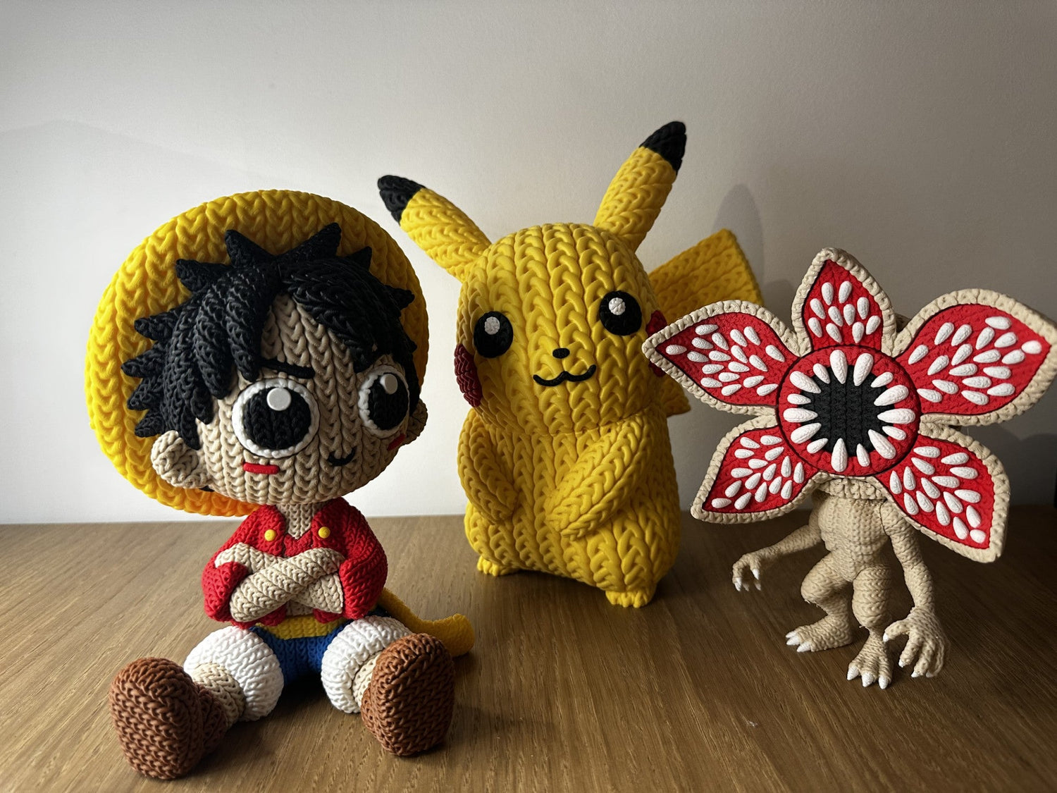 Figurines crochet 3D