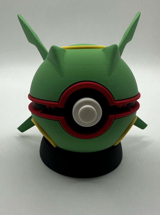 Pokéball Rayquaza 3D