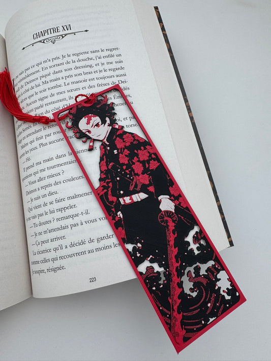 Marque-page Tanjiro (Demon slayer)